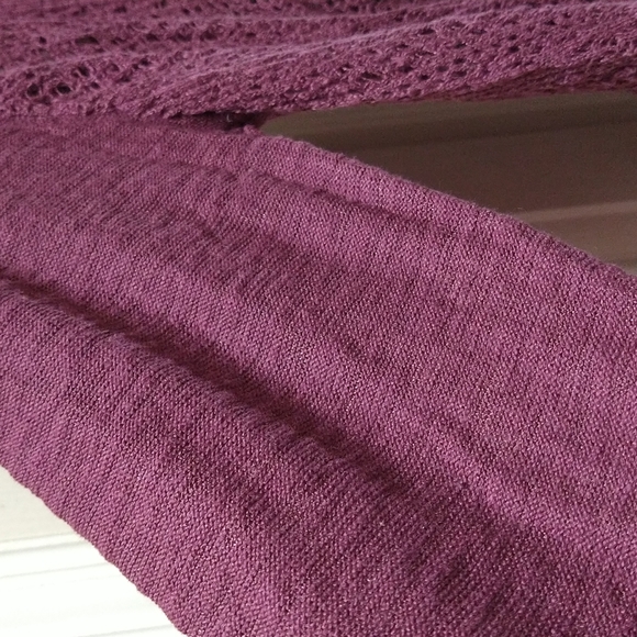 NWT-Sonoma-Women's Large Plum Coverup - Picture 5 of 10